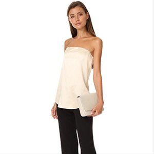 NWT Theory Strapless Silk Top Size 12